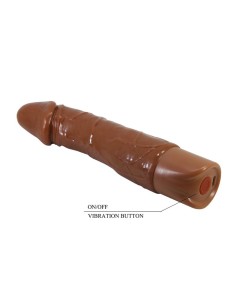 PRETTY LOVE DONALD VIBRADOR REALASTICO 195 CM A 4 CM COLOR MARRAN