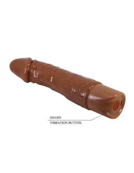 PRETTY LOVE DONALD VIBRADOR REALASTICO 195 CM A 4 CM COLOR MARRAN