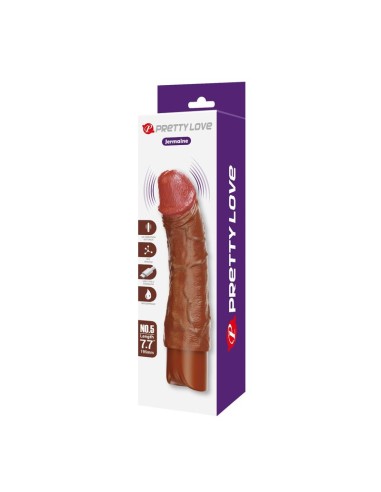 PRETTY LOVE DONALD VIBRADOR REALASTICO 195 CM A 4 CM COLOR MARRAN