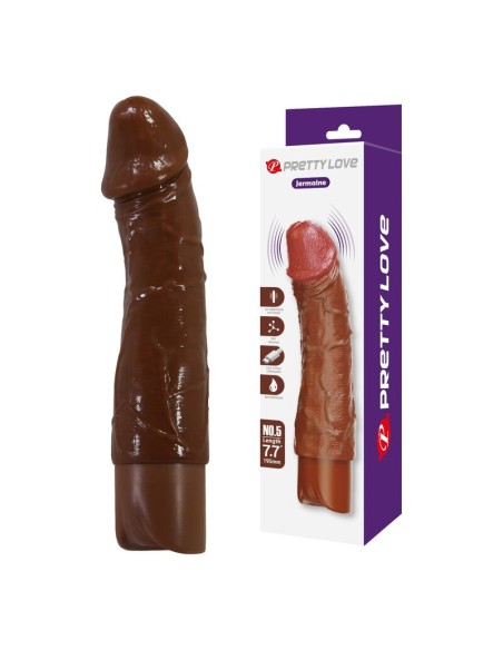 PRETTY LOVE DONALD VIBRADOR REALASTICO 195 CM A 4 CM COLOR MARRAN