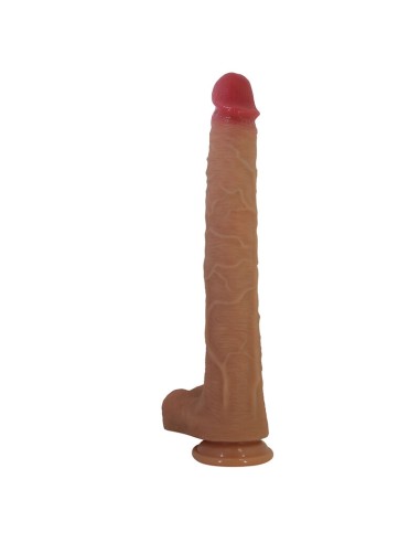 PRETTY LOVE TERIN PLUS DILDO REALASTICO CON VENTOSA 376 CM A 55 CM