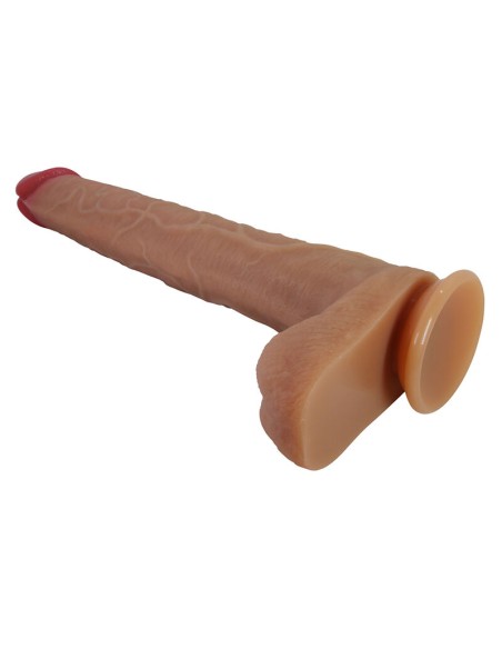 PRETTY LOVE TERIN PLUS DILDO REALASTICO CON VENTOSA 376 CM A 55 CM