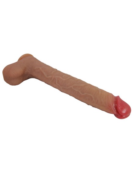 PRETTY LOVE TERIN PLUS DILDO REALASTICO CON VENTOSA 376 CM A 55 CM