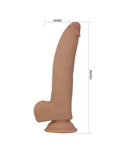 PRETTY LOVE ELLCUMENT DILDO REALASTICO FLEXIBLE 18 CM A 45 CM TPE COLOR NATURAL