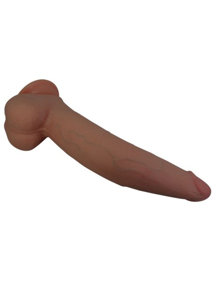 PRETTY LOVE CUTHBERT DILDO REALASTICO FLEXIBLE 20 CM A 5 CM TPE MARRAN
