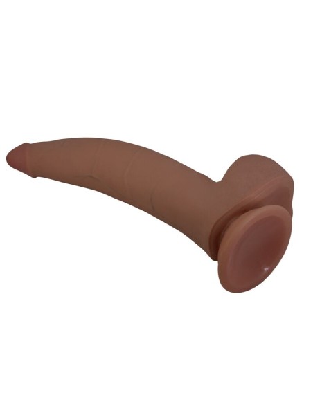 PRETTY LOVE CUTHBERT DILDO REALASTICO FLEXIBLE 20 CM A 5 CM TPE MARRAN