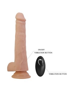 PRETTY LOVE MILES DILDO VIBRADOR CON EMPUJE Y ROTACIAN CONTROL REMOTO 235 CM A 48 CM COLOR NATURAL 2