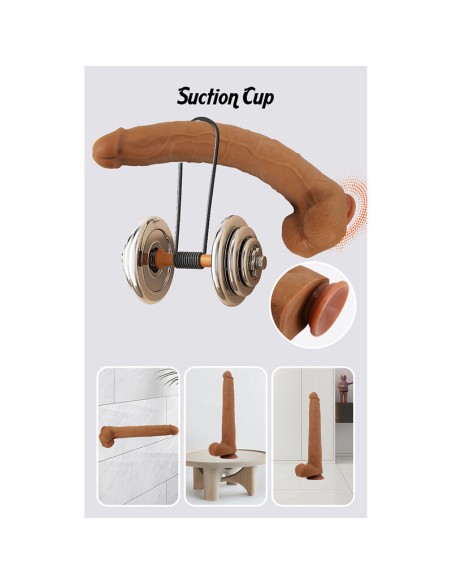 PRETTY LOVE VIGGO DILDO REALISTA TACTO SUAVE CON PIEL DESLIZANTE 365 CM MARRAN