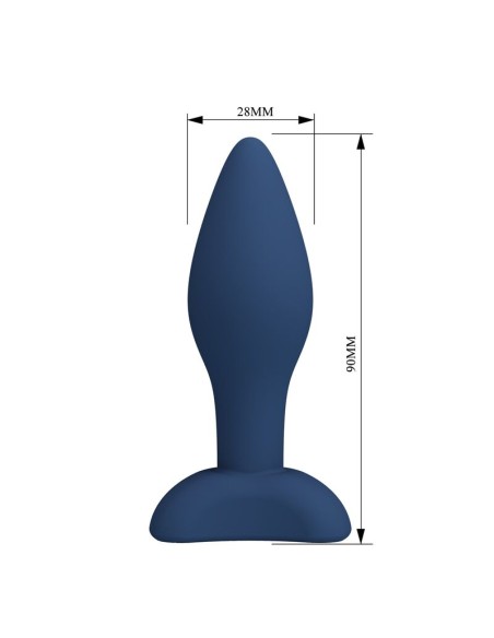 MR PLAY PLUG ANAL CANICO SILICONA AZUL S