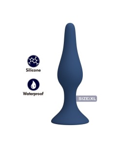 MR PLAY PLUG ANAL CANICO SILICONA AZUL XL 2