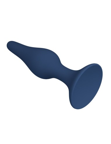 MR PLAY PLUG ANAL SILICONA AZUL SLIM TALLA S