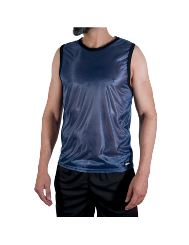 MACHO CAMISETA AZUL MARINO S M