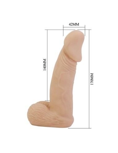 PRETTY LOVE ZANE ARNAS CON DILDO FLEXIBLE 17 CM A 43 CM COLOR NATURAL