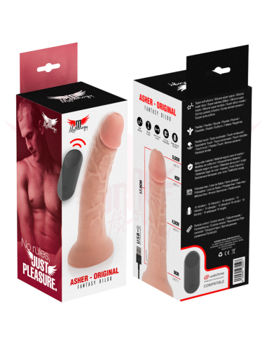 MYTHOLOGY ASHER ORIGINAL DILDO M VIBRADOR COMPATIBLE CON WATCHME WIRELESS TECHNOLOGY