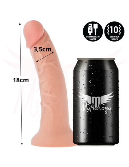MYTHOLOGY ASHER ORIGINAL DILDO S VIBRADOR COMPATIBLE CON WATCHME WIRELESS TECHNOLOGY