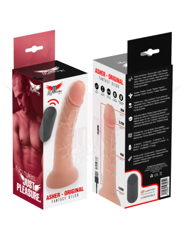 MYTHOLOGY ASHER ORIGINAL DILDO S VIBRADOR COMPATIBLE CON WATCHME WIRELESS TECHNOLOGY
