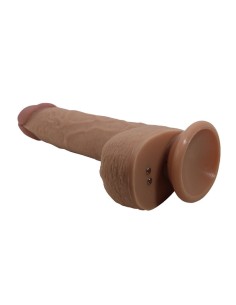 PRETTY LOVE TOMMY VIBRADOR REALASTICO CON EMPUJE MARRAN OSCURO CONTROL REMOTO 2