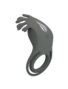 PRETTY LOVE ANILLO VIBRADOR RECARGABLE CON ESTIMULADOR