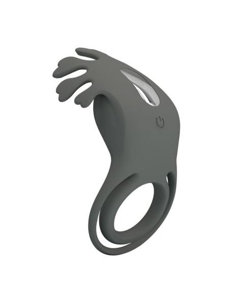 PRETTY LOVE ANILLO VIBRADOR RECARGABLE CON ESTIMULADOR