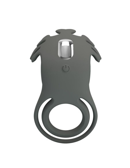 PRETTY LOVE ANILLO VIBRADOR RECARGABLE CON ESTIMULADOR