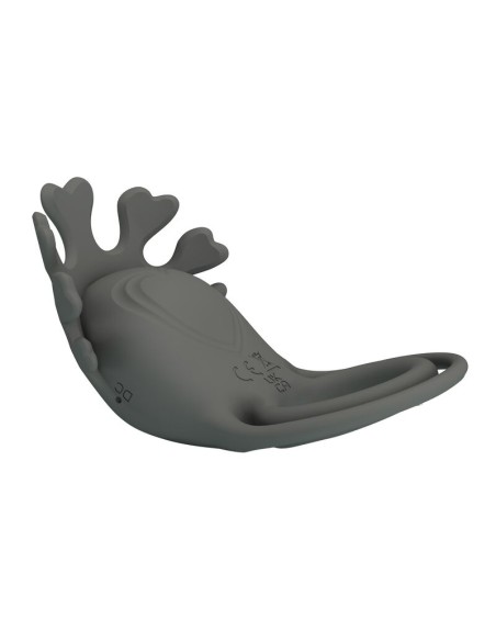 PRETTY LOVE ANILLO VIBRADOR RECARGABLE CON ESTIMULADOR