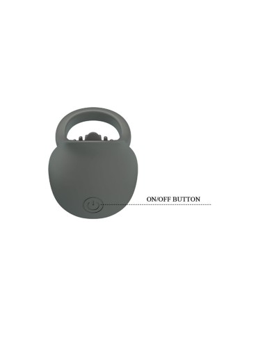 PRETTY LOVE ANILLO VIBRADOR RECARGABLE CON ESTIMULACIAN ORAL