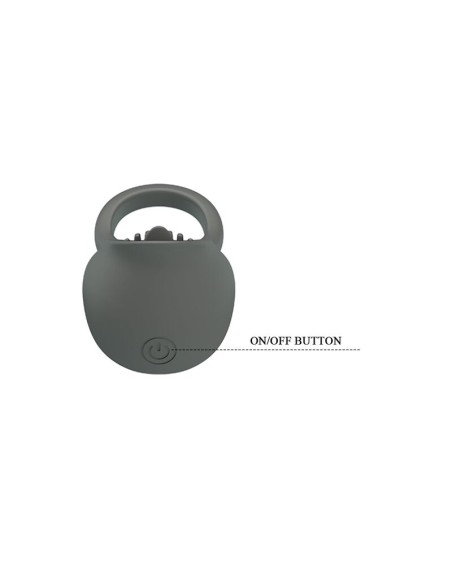 PRETTY LOVE ANILLO VIBRADOR RECARGABLE CON ESTIMULACIAN ORAL