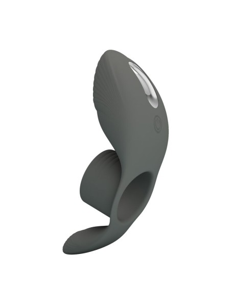 PRETTY LOVE ANILLO VIBRADOR RECARGABLE CON DOBLE ESTIMULACIAN