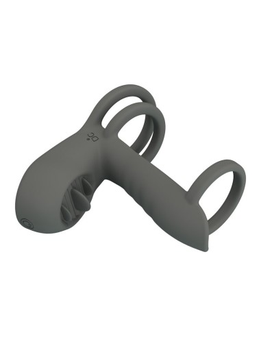 PRETTY LOVE FUNDA PARA PENE CON DOBLE ESTIMULACIAN Y EFECTO ORAL