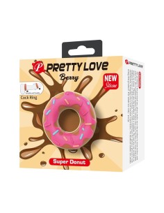 PRETTY LOVE ANILLO PARA PENE SUPER DONUT ROSA 2