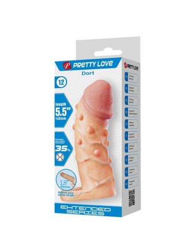 PRETTY LOVE DORT FUNDA PARA PENE EXTENSORA 14 CM A 4 CM COLOR NATURAL