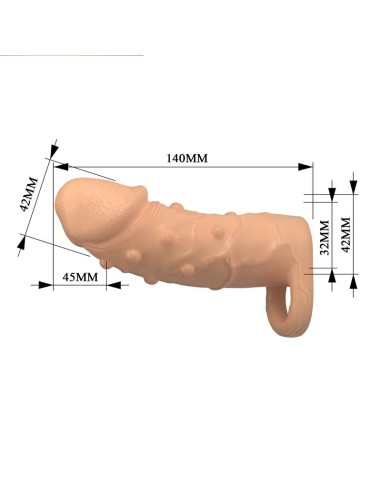 PRETTY LOVE DORT FUNDA PARA PENE EXTENSORA 14 CM A 4 CM COLOR NATURAL