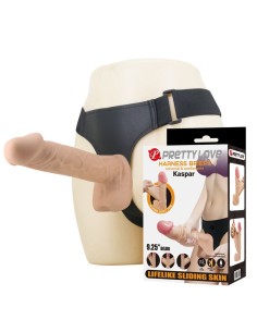 PRETTY LOVE KASPAR ARNAS CON DILDO FLEXIBLE 21 CM A 5 CM COLOR NATURAL
