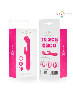 INTENSE AMARA VIBRADOR CON LENGUA ESTIMULADORA 10 VIBRACIONES ROSA