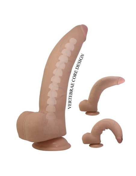 PRETTY LOVE XANDER DILDO REALASTICO 20 CM A 5 CM COLOR NATURAL