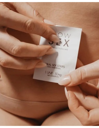 BIJOUX INDISCRETS SLOW SEX ORAL SEX STRIPS