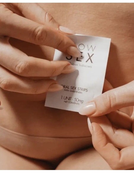 BIJOUX INDISCRETS SLOW SEX ORAL SEX STRIPS