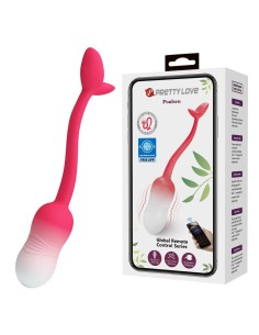 PRETTY LOVE HUEVO VIBRADOR PULSEN CONTROL APP 12 FUNCIONES RECARGABLE USB ROSA