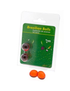 TALOKA BRAZILIAN BALLS GEL ANTIMO FRESAS CHAMPN 2 BOLAS