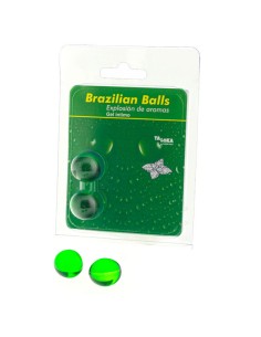 TALOKA BRAZILIAN BALLS GEL ANTIMO MENTA 2 BOLAS