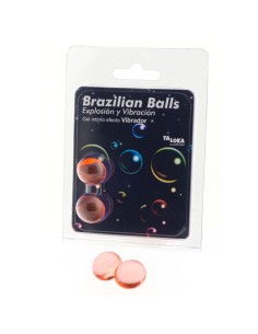 TALOKA BRAZILIAN BALLS GEL EXCITANTE EFECTO VIBRACIAN 2 BOLAS
