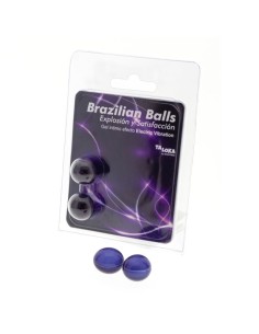 TALOKA BRAZILIAN BALLS GEL EXCITANTE EFECTO VIBRACIAN ELACTRICA 2 BOLAS
