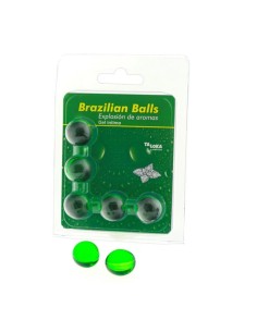 TALOKA BRAZILIAN BALLS GEL ANTIMO MENTA 5 BOLAS