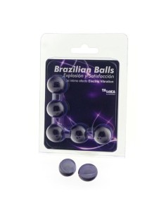 TALOKA BRAZILIAN BALLS GEL EXCITANTE EFECTO VIBRACIAN ELACTRICA 5 BOLAS