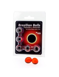 TALOKA BRAZILIAN BALLS GEL EXCITANTE EFECTO CALOR Y FRAO 5 BOLAS