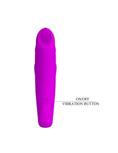 PRETTY LOVE PETERSON HONEY FINGER VIBRADOR DE DEDO RECARGABLE MORADO 2