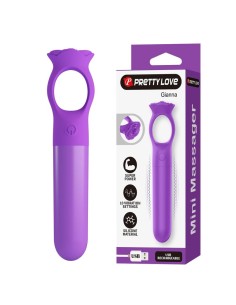 PRETTY LOVE GIANA MINI MASAJEADOR VIBRADOR RECARGABLE MORADO