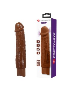 PRETTY LOVE DUKE VIBRADOR REALASTICO 235 CM A 48 CM COLOR MARRAN
