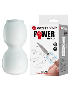 PRETTY LOVE SUSAN CABEZAL POWER HEAD PARA MASAJEADOR VARITA A 65 CM