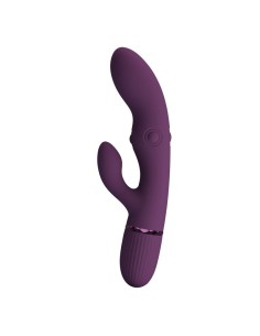 PRETTY LOVE ZACH VIBRADOR RABBIT RECARGABLE CON EMPUJE 55 FUNCIONES 2